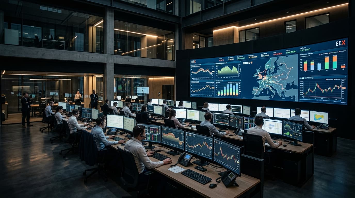 HelpVolt European Energy Trading Floor and Operations Center